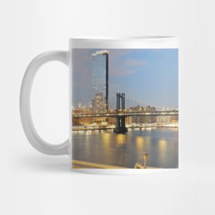 Manhattan Bridge Night Mug